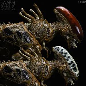 [리보/REBOR] 스웜 X-REX Radioactive Ver. / 공룡 피규어