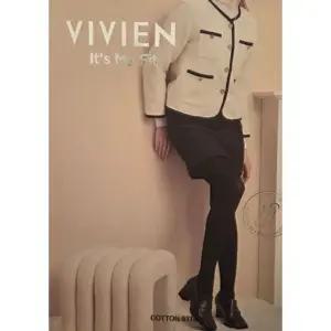 [갤러리아] [비비안] 코튼 스트라이프 210D 타이즈 TS6438