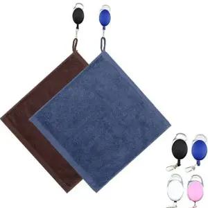 골프 수건 항균 릴수건 클리너 골프 타올 미니 골프공 아웃도어 스포츠 고리형 손수건 캠핑릴 낚시 용품