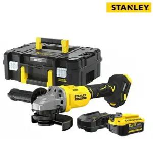 스탠리 20V MAX 브러쉬리스 125mm 무선그라인더 SBG710M1T 보조핸들 배터리 4.0Ah x 1, Pro-Stack