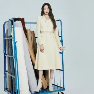 [롯데백화점]라인에디션 [이성경 착용]트위드 자켓 레이(NWOPPA01)