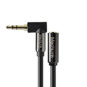 마하링크 3극 스테레오 AUX 꺾임 연장 고급형 케이블 1M ML-3EH001