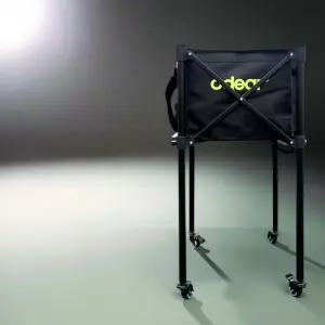 테니스 볼카트 접이식 바구니 훈련 볼박스 이동식 회수기