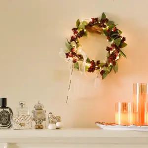 [조아트]크리스마스트리 꾸미기 리스 장식 오너먼트 베리메리리스