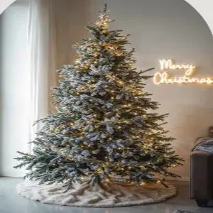 스노우 트리 크리스마스 인테리어 소품 장식 미니 하얀 데코 성탄절 꾸미기