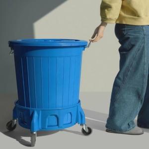 플라스틱 바퀴 달린 물통 공업용 농업용 대형