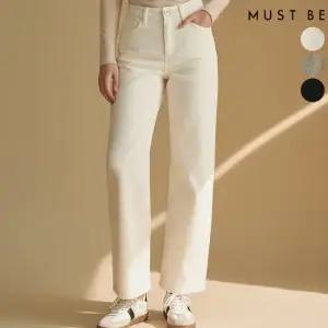 [머스트비] [S-L] 여성 밴딩 골덴 와이드 기모팬츠