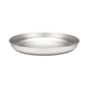 스노우 피크 티타늄 트렉 플레이트, 내구성, 경량, 야외 주방 필수품, 스태커블, 캠핑, 하이킹, 배낭여행, 2온스