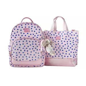 [BONTON](강남점)BT-PK블루하트책가방셋트 7697T-833-835-06