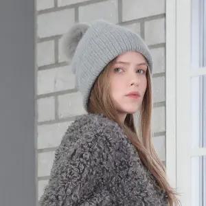 70천연폭스왕방울 니트비니