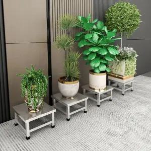 스텐 받침대 낮은 스테인리스 냄비 철제 쟁반 두꺼운 바닥선반 선반 거치대