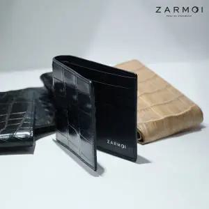 잘모이 남자 악어가죽 지갑 유광 남성반지갑 수제 명품 반지갑 악어지갑 ZA 003 (유광)