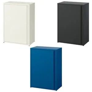 [이케아] SUNDSO 순쇠 실내외 겸용 수납장 60x35x86cm/철제캐비넷/선반장/보관함/정리함