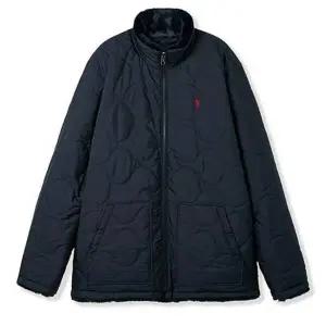 [U.S. POLO ASSN.] 최초가 199000원 보아퍼 리버서블 퀼팅 점퍼 남성_네이비