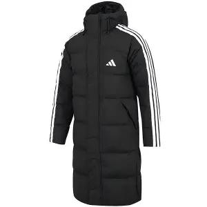 [정품] 아디다스 3-스트라이프 레귤러 핏 롱 다운 코트 (JZ8731)