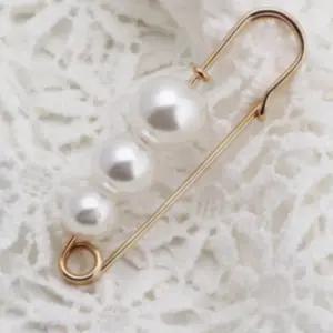 진주 브로치 옷핀 세트 반짝 코디 머플러핀 스카프핀 뱃지 뺏지 정장 한복