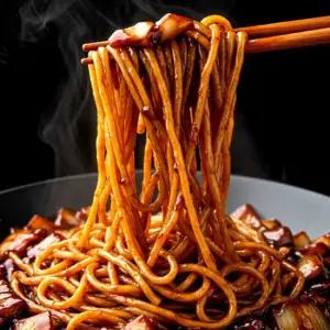 [무려 10인분] 트러플향이 들어간 수타식 천왕 짜장면 10인분(면 10인분+짜장소스 10인분)