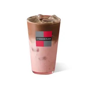 [투썸] 스트로베리 초콜릿 라떼 R