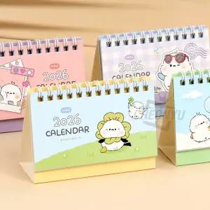 2026년 오목눈이 미니 탁상 달력 데스크 캘린더