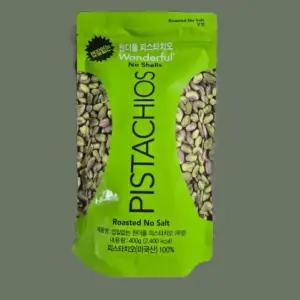 껍질 없는 원더풀 피스타치오 탈각