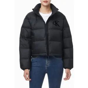 캘빈클라인 진 여성 셔닐 로고 푸퍼 다운 패딩 점퍼 47D503G [백화점 매장판]