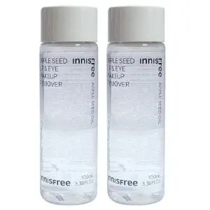 이니스프리 애플 씨드 립앤아이 메이크업 리무버 100ml 2개
