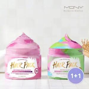 [1+1] 바이오레시피 1초 데미지 케어 헤어팩 300g  트리트먼트 단백질 컨디셔너 헤어에센스