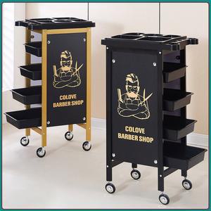 미용트레이 파마 염색 롯드보관 휴대용 보관함 5층 검은색 01 도구