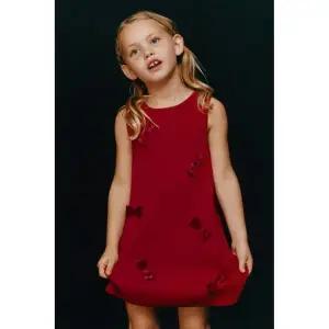 국내배송 ZARA 자라 베이비 신생아 유아 벨벳 리본 니트 원피스 레드 2582608600 1468127