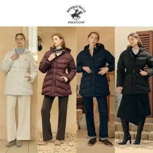[프리미엄] 비버리힐즈폴로클럽 25FW 카치온 윈터 패딩 재킷 1종, 여성