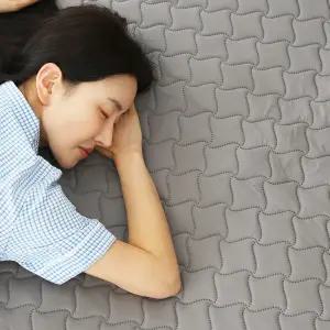 한일의료기 EMF 전자파차단 탄소 카본매트 워셔블 온열 침대용 캠핑 전기매트 싱글 더블 HIM-3000