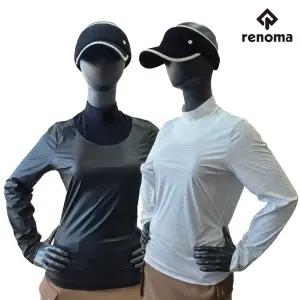 레노마골프 여성 고신축 방풍 발열 이너 티셔츠 AB 8110
