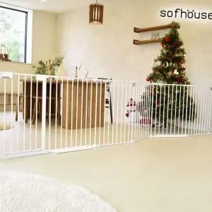 강아지 울타리 접이식 6각 반려동물 애견 울타리 실내 안전 가드 용품