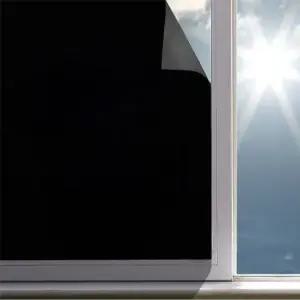 고품질 무점착 암막시트지 블랙아웃 창문에 붙이는 블라인드 (WFFKWGX)
