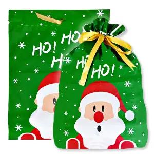 선물 봉투 크리스마스 포장 특대 (10매입) 크리스마스 특대 쇼핑백 선물