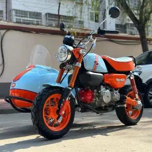 몽키 오토바이 스쿠터 사이드카 4행정 오프로드 관광