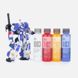 DSPIAE 사전 혼합 수성 페인트 - 블루 세트