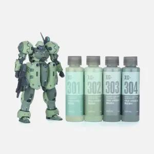 DSPIAE 사전 혼합 수성 페인트 - 그린 세트