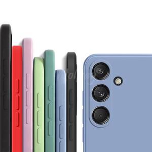 삼성 갤럭시 M55 케이스 액체 실리콘 일반 고무 TPU 충격 방지 커버 보호 전화