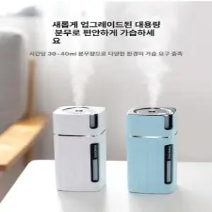 리브웨이브 미니가습기 미니가열식가습기국산 나노분무기 초미세가습기 책상용 사무실가습기 인테리