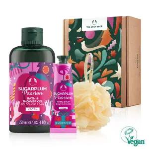 [더바디샵] 슈가플럼 패션 샤워 젤&핸드 밤 선물세트 (888214)