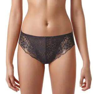 [롯데백화점]엘르이너웨어 레이스 햄라인팬티 EDWBP872NV