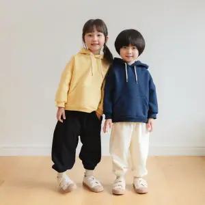 밍크 조거 팬츠 겨울 유아 아동 기모 면 아기 여아 남아 트레이닝 바지