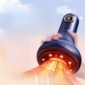 전동괄사기 마사지기 온열기능 복부 전동 마사지 세트 전신 충전식 흡입기 자동