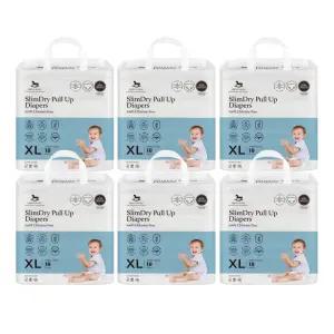 애플크럼비 기저귀 슬림 드라이 특대형 팬티 18p X6팩 BNS