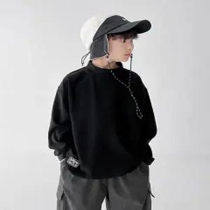 (리틀브로) (아동)B.미니와플폴라티_블랙[티셔츠BFKM520C]