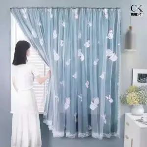 찍찍이 커튼 창문형 밸크로 찍찍이커튼 무타공 작은창암막커튼 커텐 붙이는