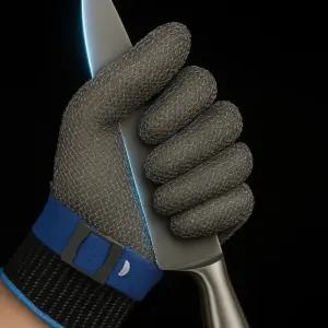 철장갑 안전 작업 현장 방검 손보호 가드장갑 주방 정육 요리용