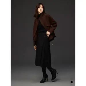 갤러리아 올리비아로렌 언발 플리츠 스커트 VOCDK3W9351