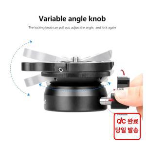 SEEINRIG DY-60N DSLR 삼각대 헤드 레벨링 베이스 레벨 수평 조정 벡신 볼 헤드